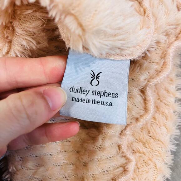 Dudley Stephens Brighton Boatneck Bubble Fleece Blush/Nude Medium Sweatshirt - Picture 5 of 7